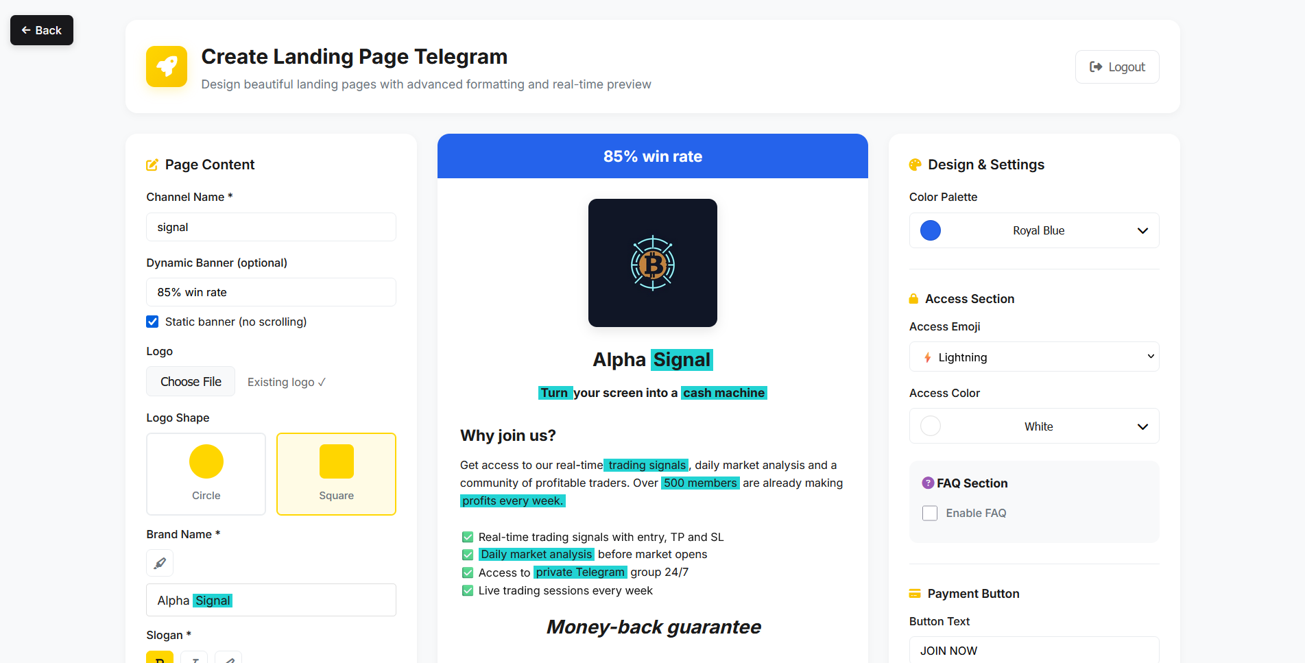 How to make money on Telegram with TelegramSub